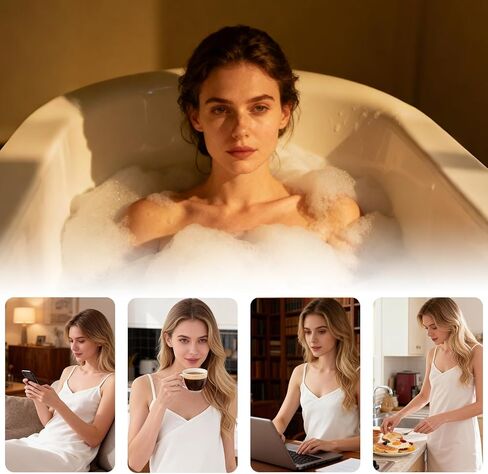 Women's Towel Wrap Robe with Adjustable Straps, Ultra Absorbent & Quick-Dry Bathrobe for Home and After Shower, M–L in Saudi Arabia