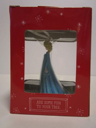 Hallmark 2014 Original Frozen Elsa Wearing Sparkly Top, Coat and Bluegreen Skirt in Saudi Arabia