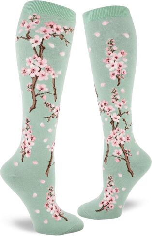 ModSocks Women's Knee High Botanical & Fungi Socks in Saudi Arabia