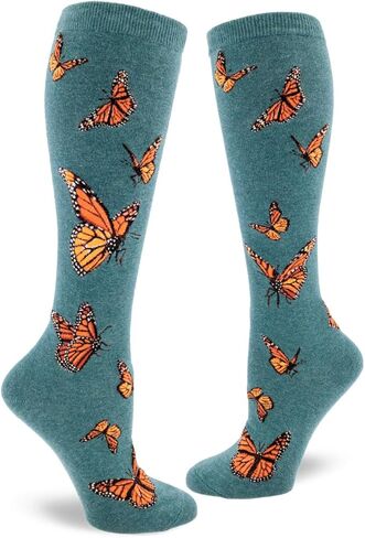 ModSocks Women's Knee High Botanical & Fungi Socks in Saudi Arabia