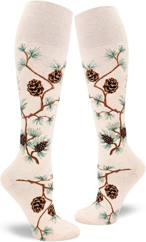 ModSocks Women's Knee High Botanical & Fungi Socks in Saudi Arabia
