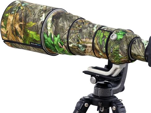 ROLANPRO Waterproof Lens Cover for Canon EF 300mm f/2.8 L is USM Raincover Lens Protective Sleeve Case-#UCP Grey camo Waterproof in Kuwait
