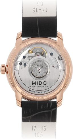 ساعة MIDO Baroncelli Heritage Lady - ساعة سويسرية أوتوماتيكية للنساء - مينا أبيض من عرق اللؤلؤ - هيكل 33 ملم - M0272073610600 in Saudi Arabia