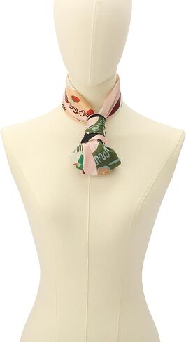 Kate Spade Women's Festive Party Silk Square Scarf, Stylish & Lightweight Neck Accessory in Kuwait