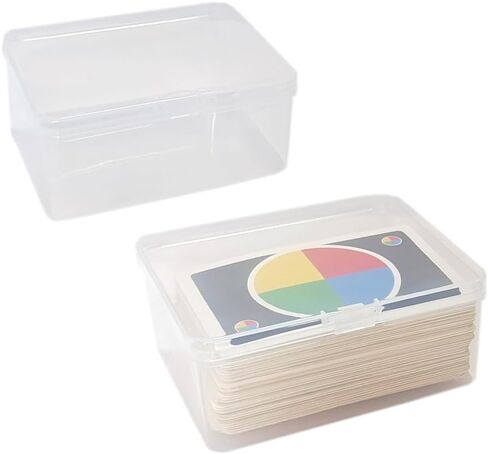 UNO Card Case for Classic UNO Card Game, Plastic Playing Card Case, Card Holder Box, Plastic Card Storage Box(NO Cards) in Saudi Arabia