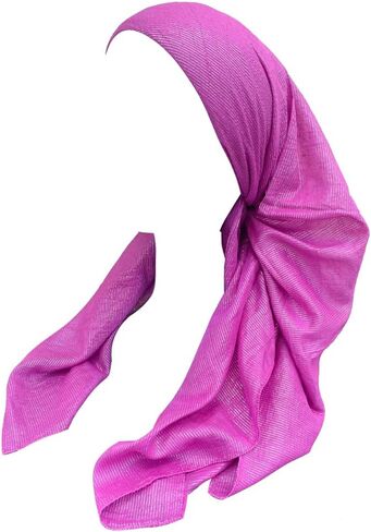Wrapunzel Cotton Square Scarf Israeli Tichel Soft Natural Fabric for Head Wrapping and Hair Covering in Kuwait