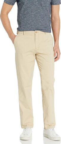IZOD Men's Saltwater Stretch Chino, Pale Khaki, 34W x 32L in Saudi Arabia