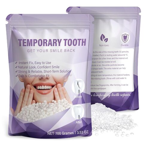 Tooth Repair Kit, Moldable Tooth Filling Repair Kit with 4 Dental Tool, Dental Care Kit Fixing The Missing and Broken Replacements, DIY Natural Filling Fake Teeth,Smile Confidently Again-A2 in Kuwait