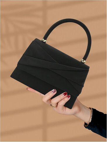 SHENHE Women's Top Handle Small Clutch Purse Handbag Crossbody Evening Bag in Saudi Arabia