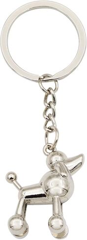 Elechobby Dog Keychain Lovely Puppy Key Ring,Cute Pet Animal Keychain Decor Metal Keyring Portable Gift for Dog Lovers in Saudi Arabia