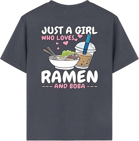SweatyRocks Girl's Casual Graphic Tees Short Sleeve Summer Crewneck Cute T Shirts in Saudi Arabia