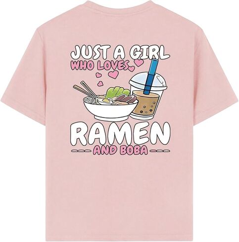 SweatyRocks Girl's Casual Graphic Tees Short Sleeve Summer Crewneck Cute T Shirts in Saudi Arabia