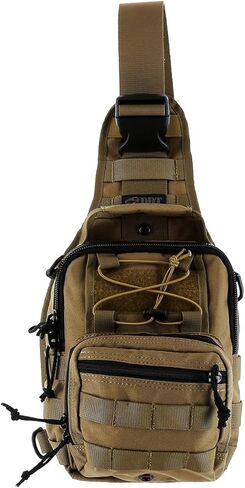 DDT Death Dealer Tactical Night Stalker Small Sling EDC Bag, Color Black in Saudi Arabia