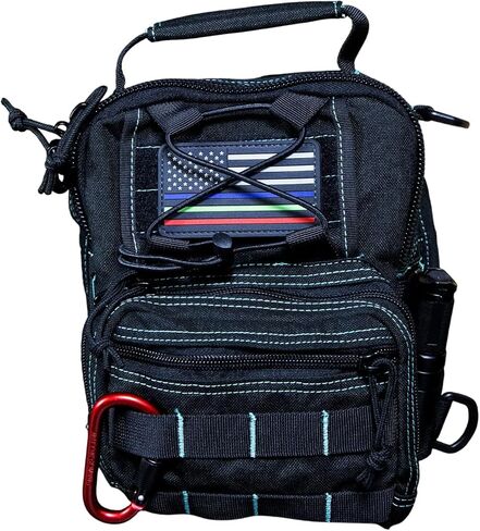 DDT Death Dealer Tactical Night Stalker Small Sling EDC Bag, Color Black in Saudi Arabia