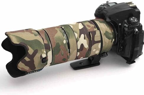 ROLANPRO Waterproof Lens Cover for Nikon AF-S NIKKOR 70-200mm f/2.8E FL ED VR Lens Camouflage Rain Cover #3 Jungle Waterproof in Saudi Arabia