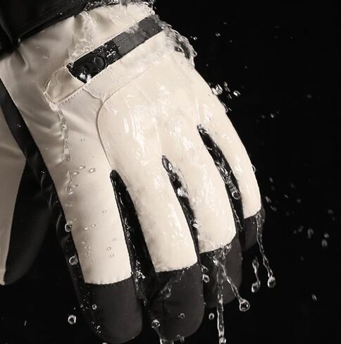 FGSS Winter Warm Gloves for Women - Soft Fleece Ski Glove Windproof Fashionable Anti-Slip Cycling Skiing Gloves Cold Weather in Saudi Arabia