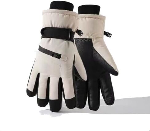 FGSS Winter Warm Gloves for Women - Soft Fleece Ski Glove Windproof Fashionable Anti-Slip Cycling Skiing Gloves Cold Weather in Saudi Arabia