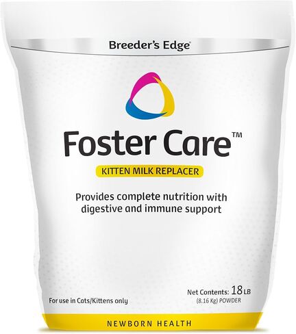 Breeder's Edge Foster Care Feline - Powdered Milk Replacer - for Kittens & Cats - 12oz in Saudi Arabia