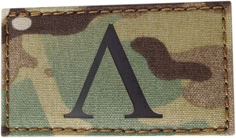 Lambda Greek Letter Spartan Patch (IR,Multicam) in Saudi Arabia