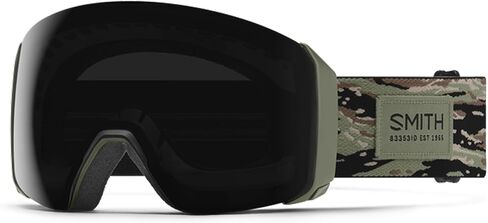 SMITH 4D Mag XL Snow Goggles – Adult Ski & Snowboarding Goggles with BirdsEye Vision, Anti-Fog Performance & 100% UV Protection – for Men & Women – Chalk, ChromaPop Sun Black in Saudi Arabia