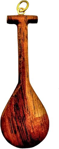 Hawaiian Jewelry Handmade Koa Wood Canoe Paddle Pendant Necklace in Saudi Arabia