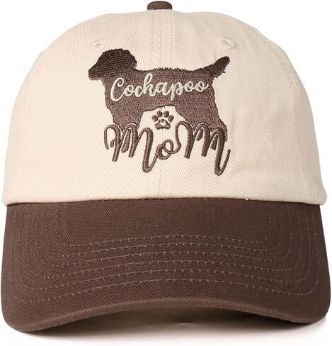 InnoBeta Cockapoo Gifts for Women, Cockapoo Hat, Funny Adjustable Embroidered Dog Lover Baseball Cap for Women in Saudi Arabia