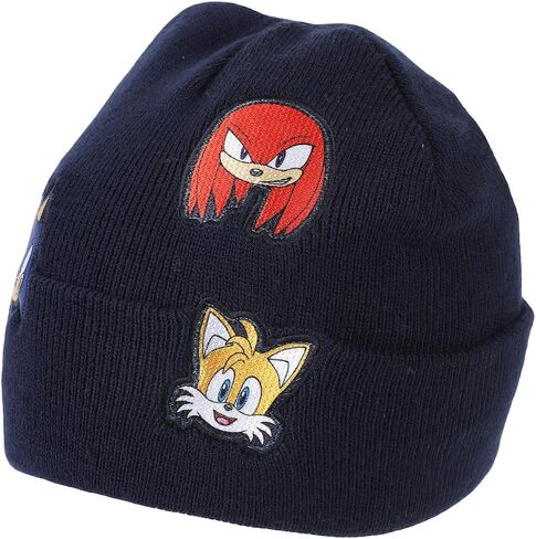 قبعة صغيرة ذات أساور مطبوعة من Bioworld Sonic The Hedgehog in Kuwait