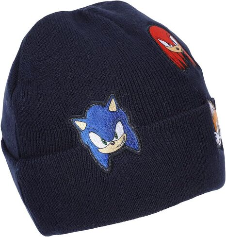 قبعة صغيرة ذات أساور مطبوعة من Bioworld Sonic The Hedgehog in Kuwait
