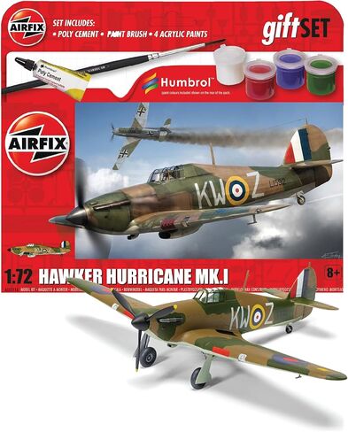 Airfix Model Airplane Kit Gift Set - A55300A BAE Harrier GR.9A, Plastic Plane Model Kits for Adults & Kids 14+, Skill Level 2, 1:72 Scale WW2 Military Aircraft Models - Real Aeroplane Models in Saudi Arabia