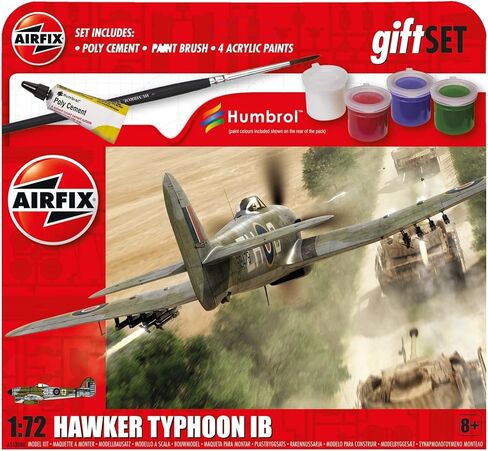 Airfix Model Airplane Kit Gift Set - A55300A BAE Harrier GR.9A, Plastic Plane Model Kits for Adults & Kids 14+, Skill Level 2, 1:72 Scale WW2 Military Aircraft Models - Real Aeroplane Models in Saudi Arabia