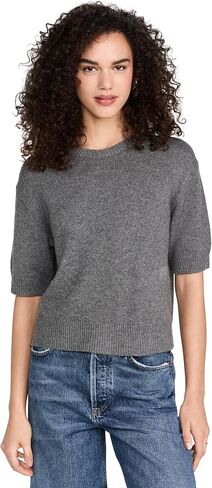 Theory Women's Crop Cashmere Tee in Saudi Arabia