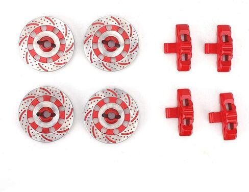 1/7 RC Car Aluminum Alloy Wheel Brake Disc, RC Upgrade Part Fit for TRAXXAS Unlimited Desert Racer UDR(Black) in Kuwait