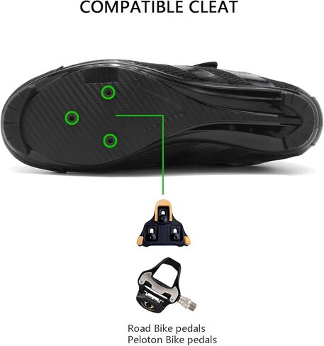 Mens Womens Cycling Shoes Compatible with Peloton Bike for Indoor Delta Cleats Clip Pedal in Saudi Arabia