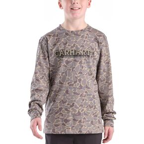 Carhartt Kid's CA6752 Long-Sleeve Camo T-Shirt - Boys in Saudi Arabia
