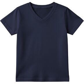 Andrew Scott Boys' V Neck T Shirt | Cotton Color Undershirts | 100% Cotton Tees in Multi Packs in Saudi Arabia
