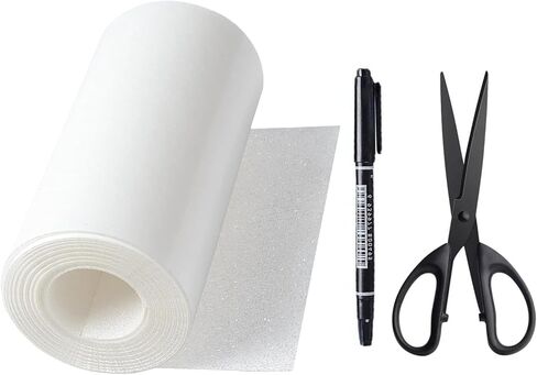 واقي نعل الحذاء مقاس 99 سم ​​للكعب والأحذية الرياضية، واقي حذاء سفلي أحمر، واقي نعل لوبوتان، واقي نعل للأحذية الرياضية، واقي سفلي شفاف للأحذية ذات الكعب العالي (أبيض) in Kuwait