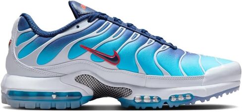 Golf Air Max Plus NRG Shoes in Metallic Silver/Smoke Grey 001 by Nike in Saudi Arabia