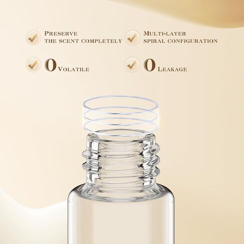 رذاذ عطر 10 مل قابل لإعادة الملء، زجاجة عطر مملوءة ببطانة زجاجية، موزع كولونيا صغير، حجم الجيب بخاخ محمول للنساء والرجال هدية رحلة سيارة كروز 0.34 أونصة (ذهبي) in Saudi Arabia