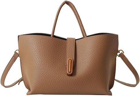 Bucket Bags for Women - Leather Crossbody Bucket Purse Small Handbag Trendy Vintage Shoulder Bag with Small Purse in Saudi Arabia