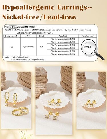 M MOOHAM Stud Earrings for Women - 5 Pairs Dainty 14K Gold Plated Stud Hoop Earring Stacks Hypoallergenic Small Cartilage Earrings Sets Huggie Dangle Jewelry for Women Trendy Gifts in Saudi Arabia
