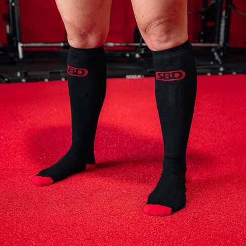 جوارب SBD Deadlift - جوارب طويلة ممتازة لرفع الأثقال - من أجل رفع الأثقال وتدريبات القوة، صُنعت في بريطانيا العظمى in Kuwait