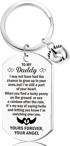 Miscarriage Gifts for Mothers Dad Women Men,Infant Baby Loss Keepsake Memorial Sympathy Keychain Gift in Saudi Arabia