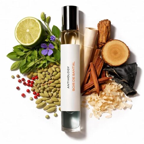 زيت عطري أنثولوجي بوا دي سانتال 0.3 9 مل | عطر وودي خشب الصندل | كرة دوارة بحجم السفر in Kuwait
