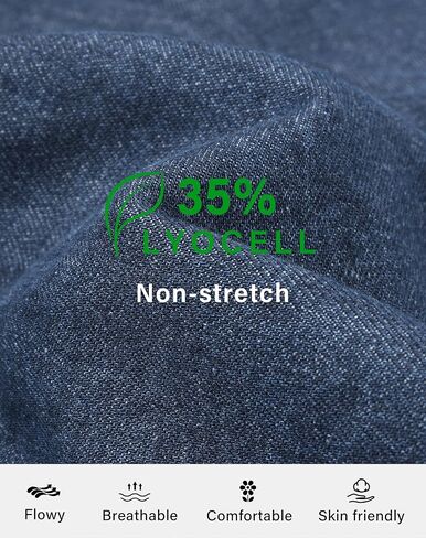 roswear Womens Jeans Non-Stretch Sweatpants Loose Fit Pull On Elastic Waist Front Seam Pants in Saudi Arabia