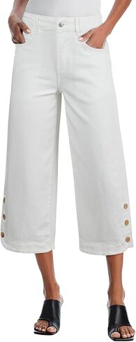 SHEWIN Women Stretch Wide Leg Jeans Ankle Capri Comfort Jean 2026 in Saudi Arabia