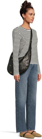 Madewell Women Essentials منحنى الكتف قبة مسمار صحيح أسود متعدد مقاس واحد in Saudi Arabia