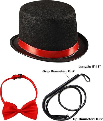 Kids Ringmaster Costume Circus Ring Master Cosplay Vest-Front Coat Outfit Halloween Dress Up 3-12 Years in Saudi Arabia