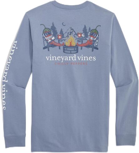 تي شيرت Vineyard Vines Boys للأولاد من Chilly Peppers بأكمام طويلة للجيب in Saudi Arabia