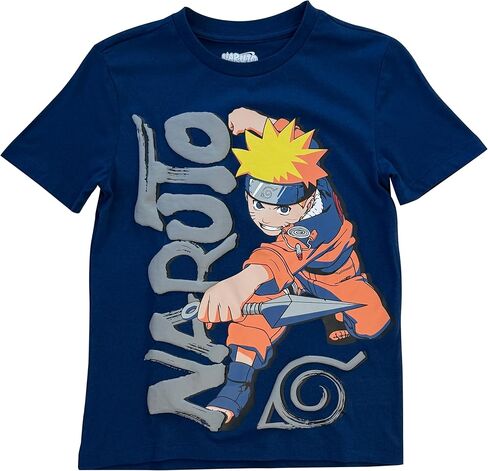 Naruto boys Naruto Boys Jumbo Print Fashion Tee & Mesh Shorts 2pc Set in Saudi Arabia