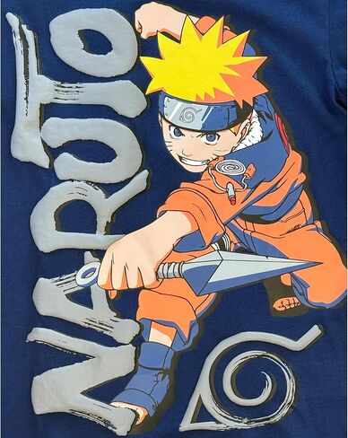 Naruto boys Naruto Boys Jumbo Print Fashion Tee & Mesh Shorts 2pc Set in Saudi Arabia